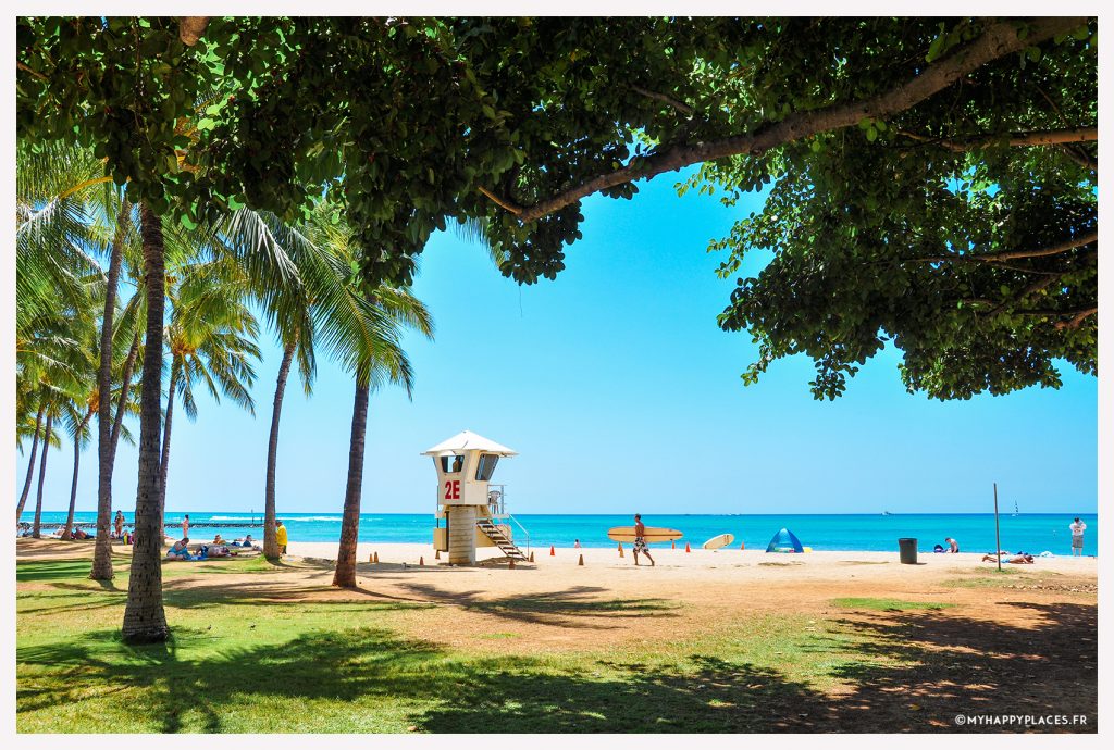 My happy places oahu hawaii beach