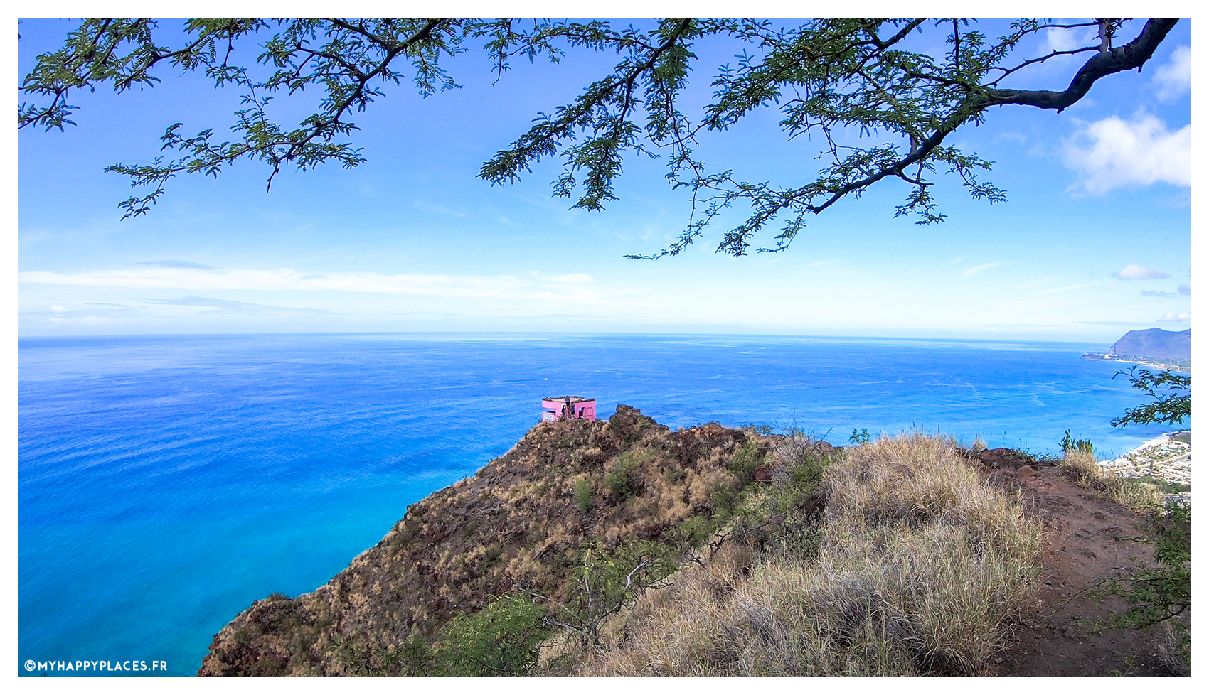 My Happy Places Pink Pillbox Hike Hawaii