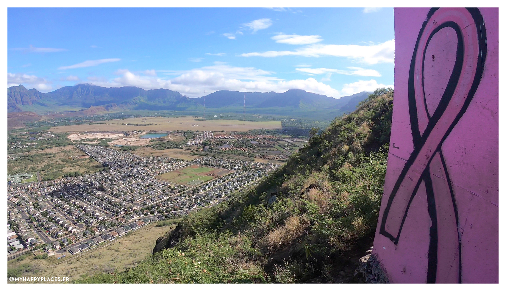 My Happy Places Pink Pillbox Hike Hawaii