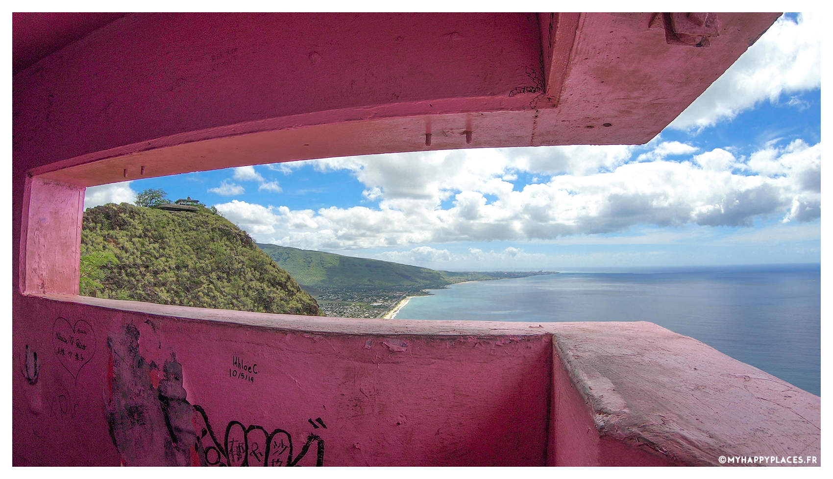 My Happy places Pink Pillbox Hike